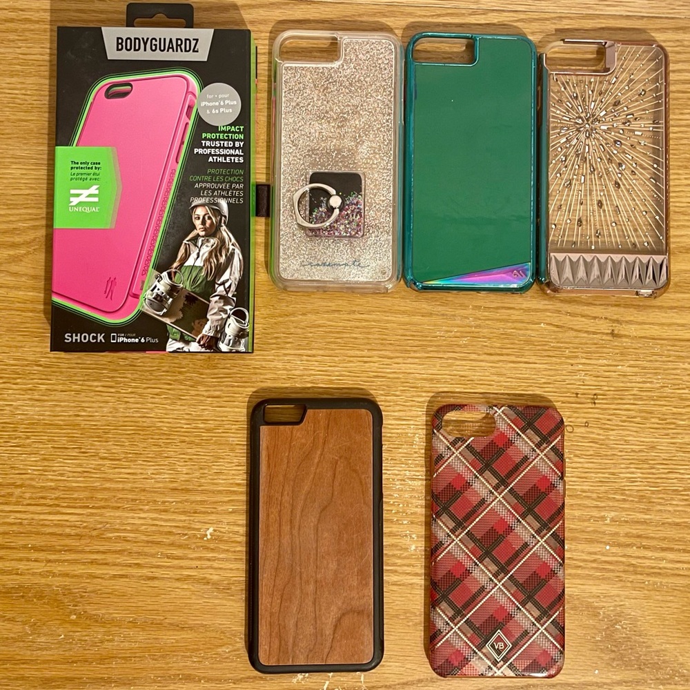 Lot - iPhone cases 6 plus & XS MAX Bodyguardz